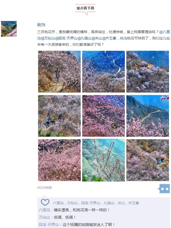 即将刷爆朋友圈的不只是“三生三世”，还有这里的“十里桃花”……