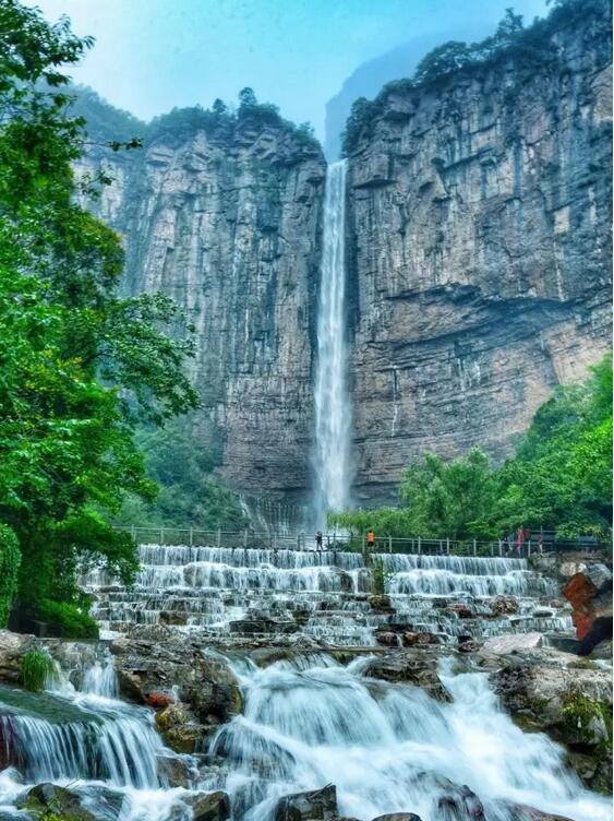 新乡南太行 | 炎炎夏日，这些难得一见的瀑布美景你见过吗？