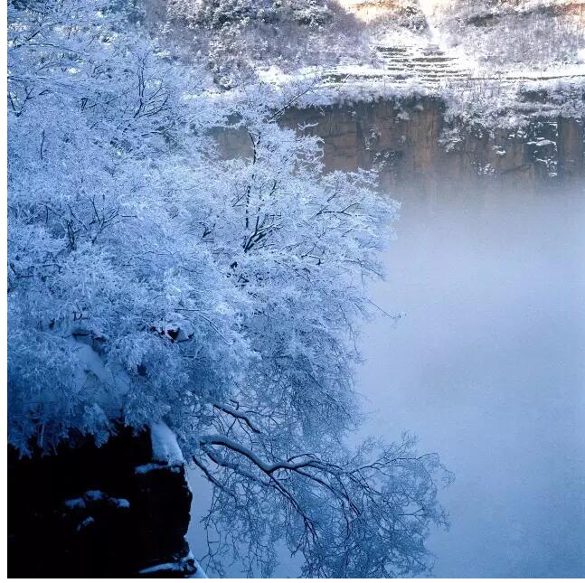 穿越时空，遇见南太行这座“流淌”的雪山！