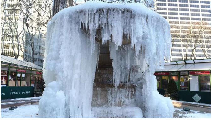 和-69℃的美国比起来，新乡南太行暖暖的！