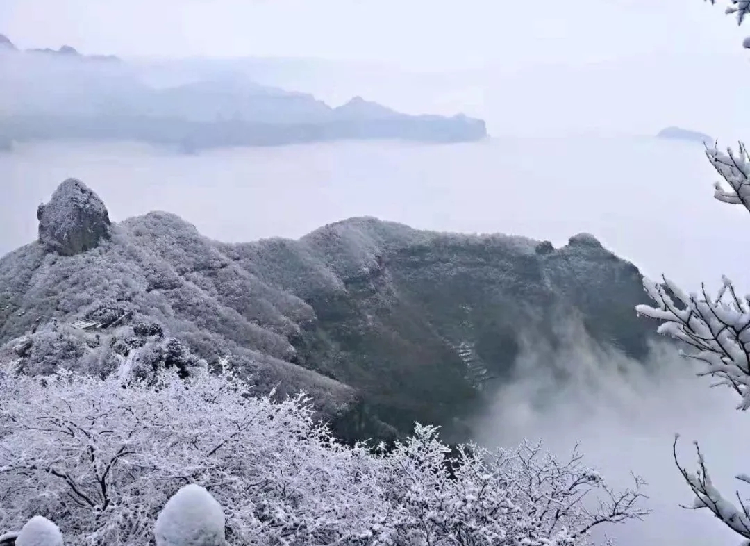 冬韵惹人醉，新乡南太行依然很美！