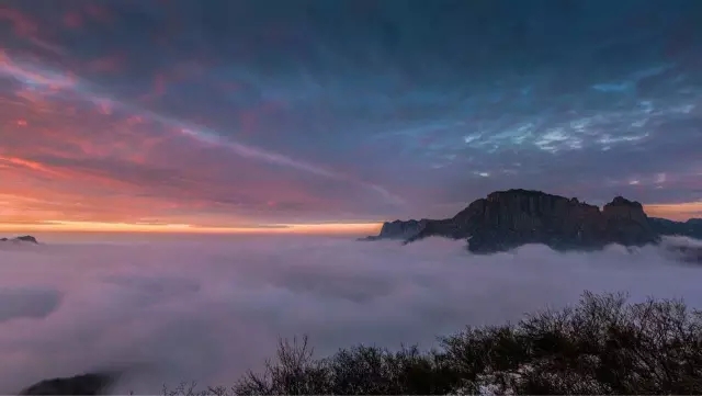 雾霾也挡不住新乡南太行的日出美景......