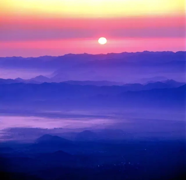 雾霾也挡不住新乡南太行的日出美景......