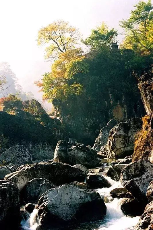 阳光大好，冬韵正浓，冬日里八里沟是这样的.....