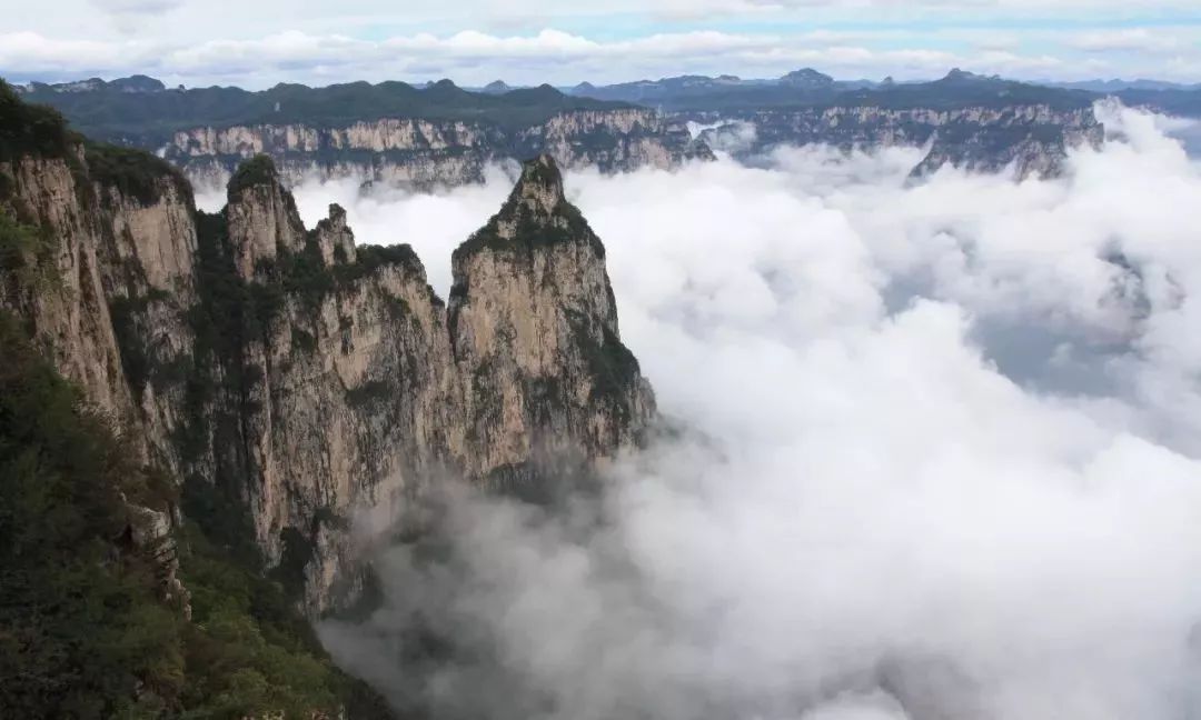 多情最是春雨生，人间仙境看新乡南太行！