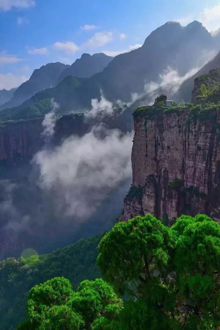 雨中的新乡南太行，如诗如画更醉人！