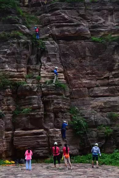 @攀岩爱好者，万仙山国家攀岩公园等你来挑战！