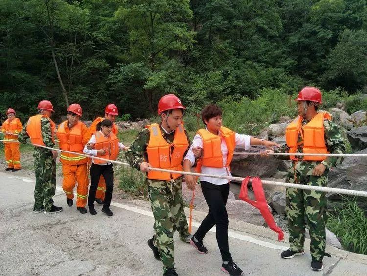 掌握防汛防地质灾害技能，构建平安景区丨新乡南太行各分公司举行2019年防汛防地质灾害应急救援演练