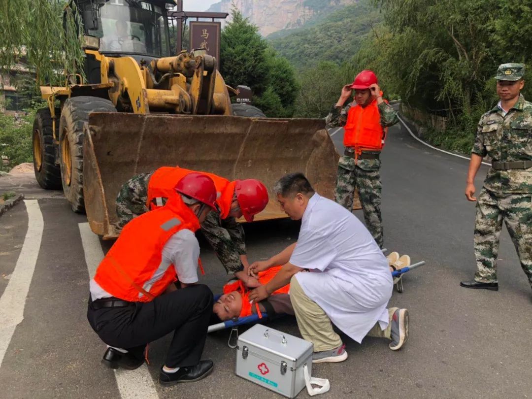 掌握防汛防地质灾害技能，构建平安景区丨新乡南太行各分公司举行2019年防汛防地质灾害应急救援演练