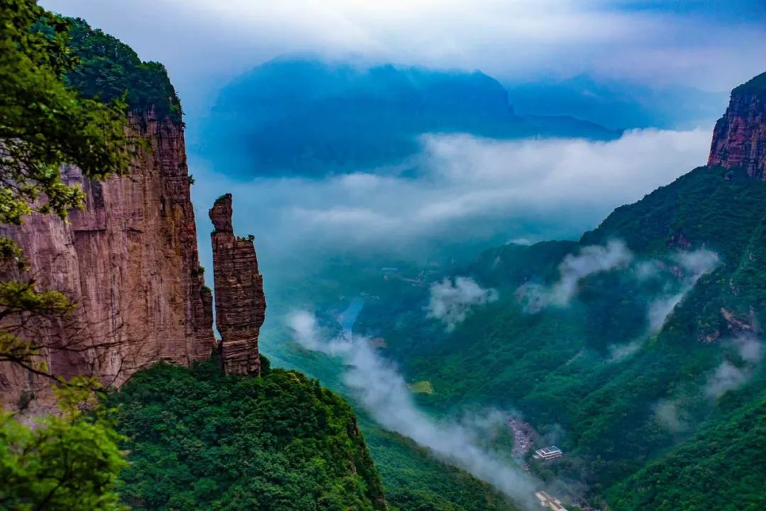 新乡南太行丨雨中赏景，妙遇人间仙境！