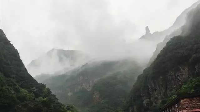 新乡南太行丨一场雨过后，这里的风景宛如仙境！