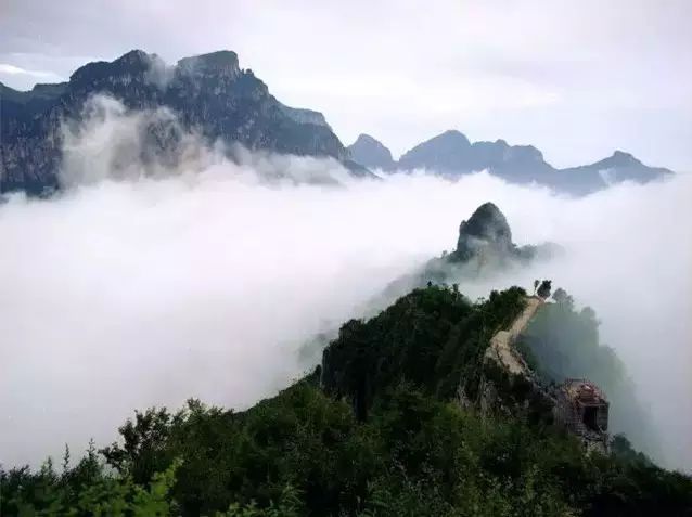 新乡南太行丨一场雨过后，这里的风景宛如仙境！