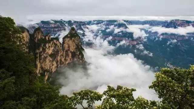 新乡南太行丨一场雨过后，这里的风景宛如仙境！