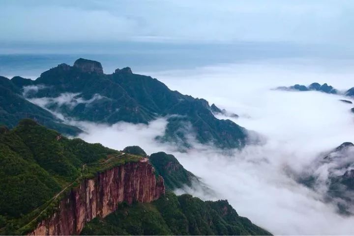 新乡南太行|雨中漫步太行山，领略另一种别致的美！
