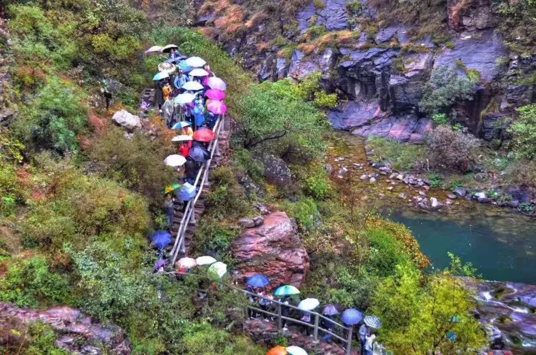 新乡南太行|雨中漫步太行山，领略另一种别致的美！