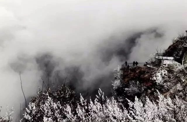 不过是下了一场雪，这里竟然变成童话般的世界......