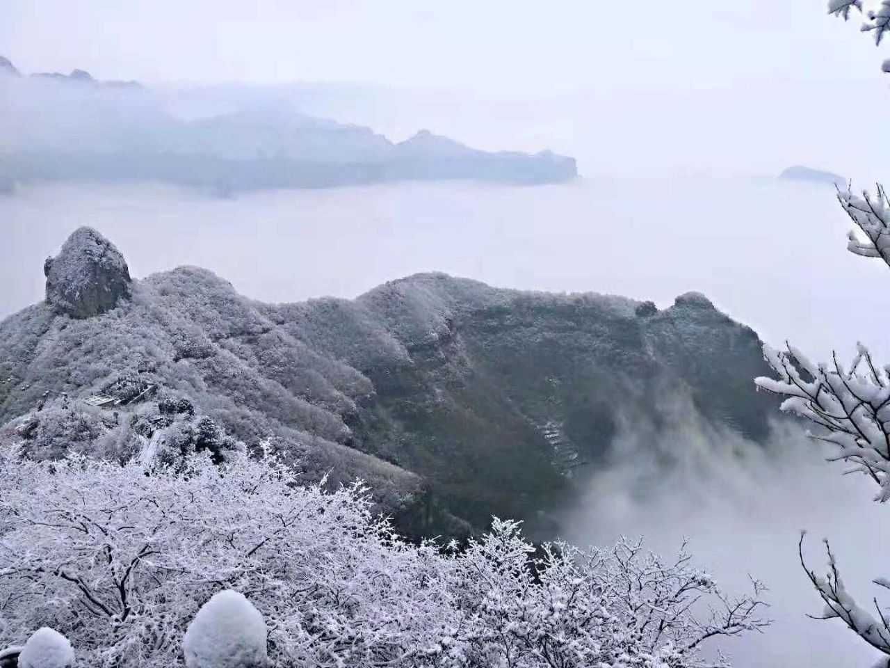 新乡南太行冬景赏析！