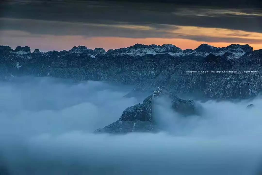 当冰雪遇上云海，“仙气十足”的新乡南太行美得不像话!