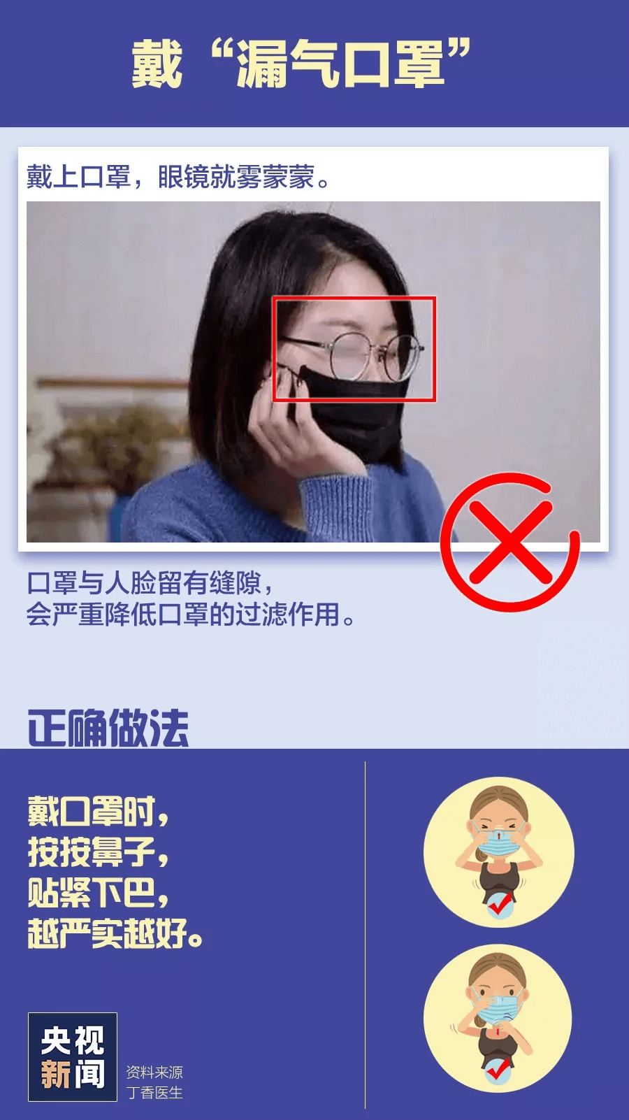 新乡南太行|口罩用错=没戴！快来自查，你戴对了吗？