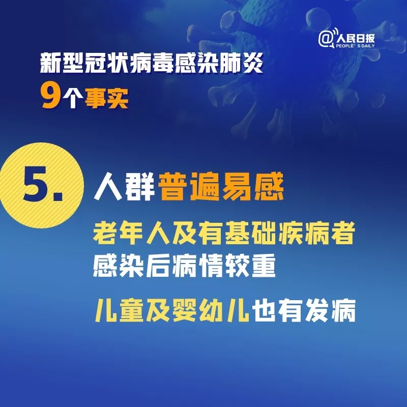 关于新冠病毒肺炎的9个事实，你一定要知道！