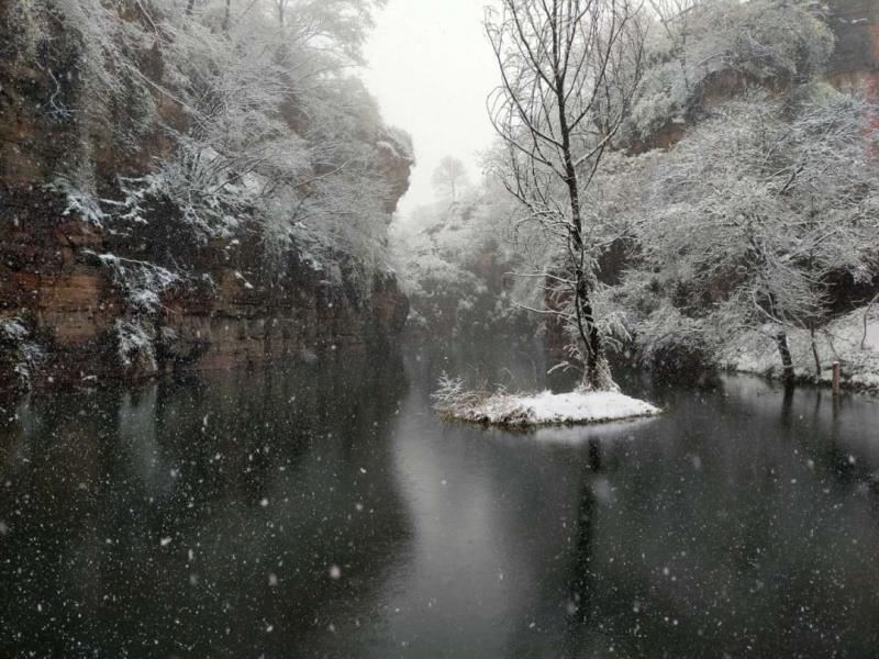 最美人间四月天，万仙山邂逅桃花雪，惊艳了整个春天！