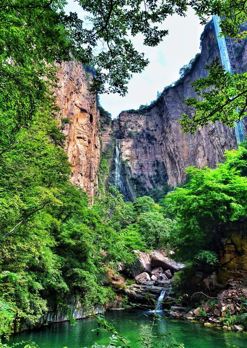 五月的初夏，愿你心存美好，遇见最美的新乡南太行...