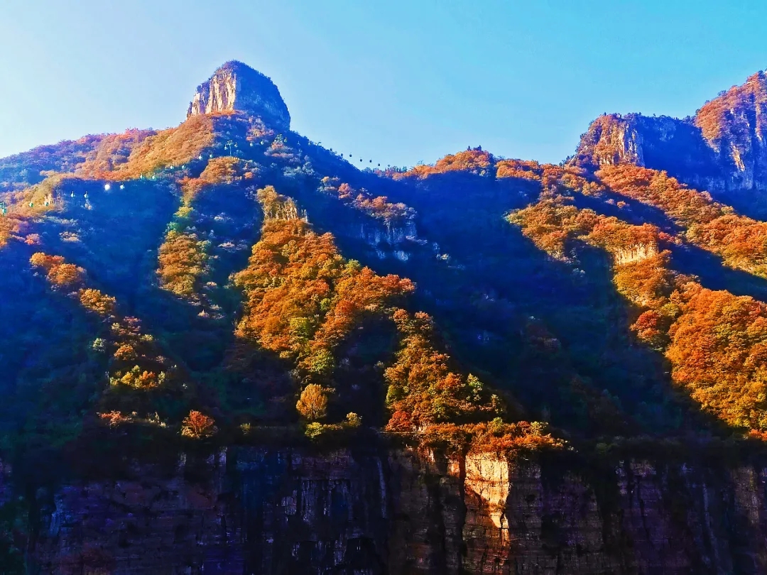 红叶满天下，新乡南太行，天界山欢迎你！