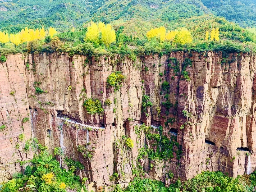 挂壁公路四季美图赏析，这样的万仙山你爱了吗？