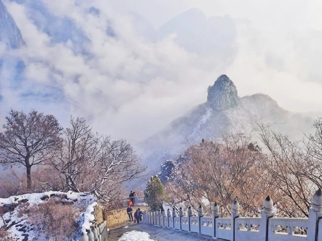 共赴新乡南太行，来一场赏雪之旅吧！