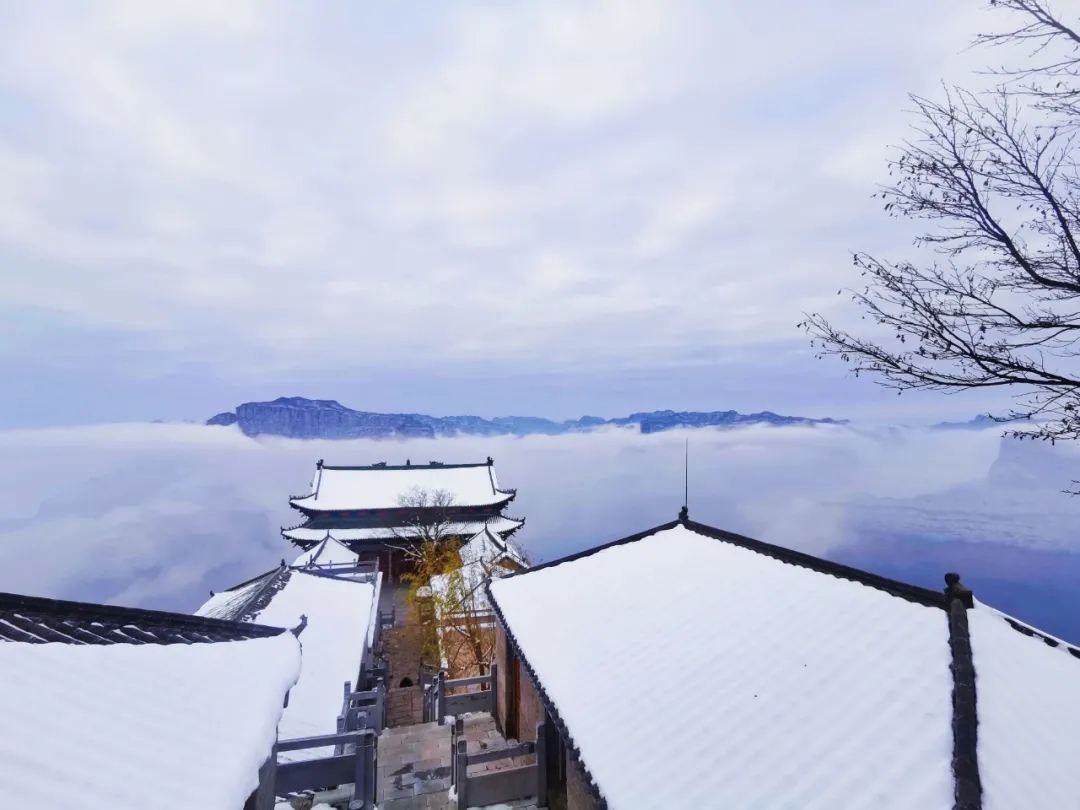 共赴新乡南太行，来一场赏雪之旅吧！