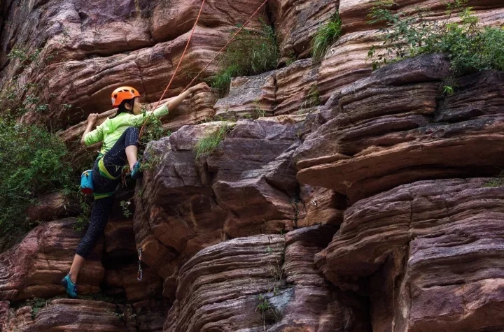 2017中国新乡万仙山国际攀岩节暨亚洲杯攀岩赛开幕/ 2017中国新乡万仙山国际攀岩节暨亚洲杯攀岩赛开幕