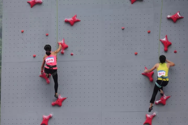 2017中国新乡万仙山国际攀岩节暨亚洲杯攀岩赛开幕/ 2017中国新乡万仙山国际攀岩节暨亚洲杯攀岩赛开幕