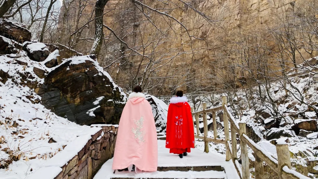 2021年的第一场雪，这里又变成了童话般的世界......