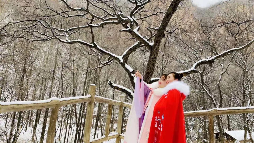 2021年的第一场雪，这里又变成了童话般的世界......