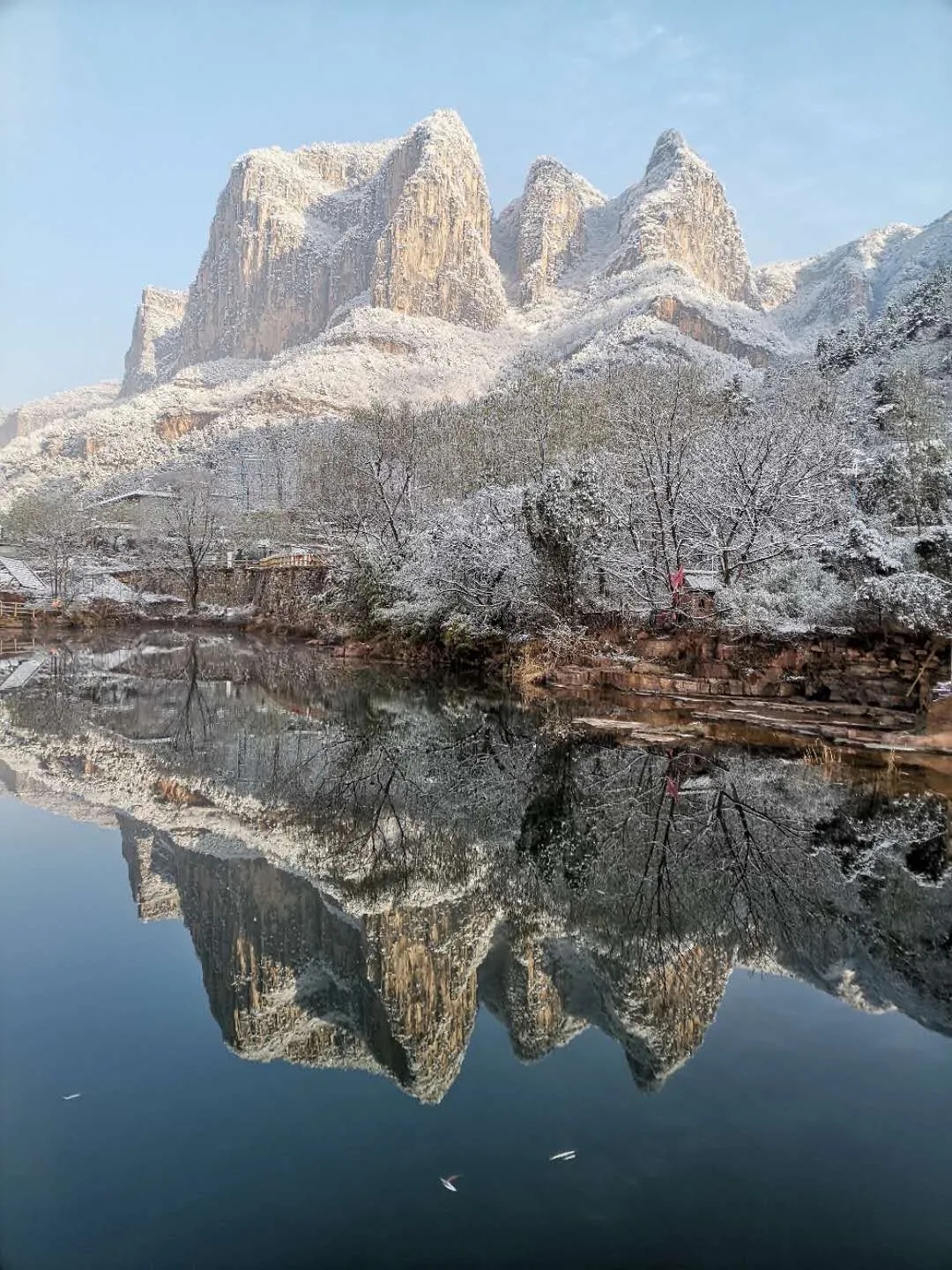 当春天遇上雪|一起来观赏新乡南太行旅游景区别样的美！(免票活动最后四天）