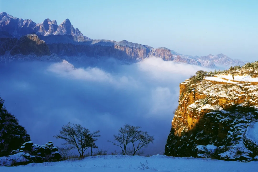 当春天遇上雪|一起来观赏新乡南太行旅游景区别样的美！(免票活动最后四天）