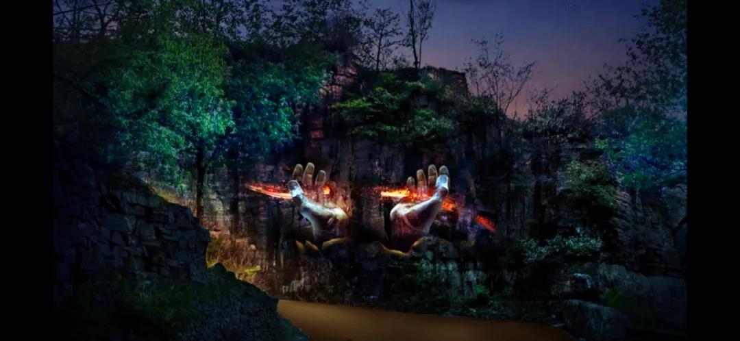 破壁而出！大型行浸式绝壁光影夜游即将首发！