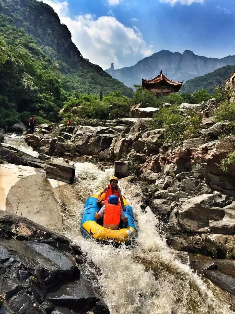 激情漂流，玩转盛夏，新乡南太行关山漂流开漂啦～