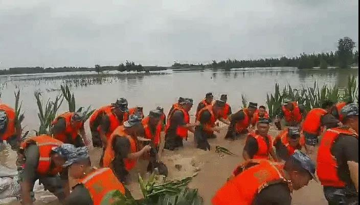 19张抗洪图，让人泪目……