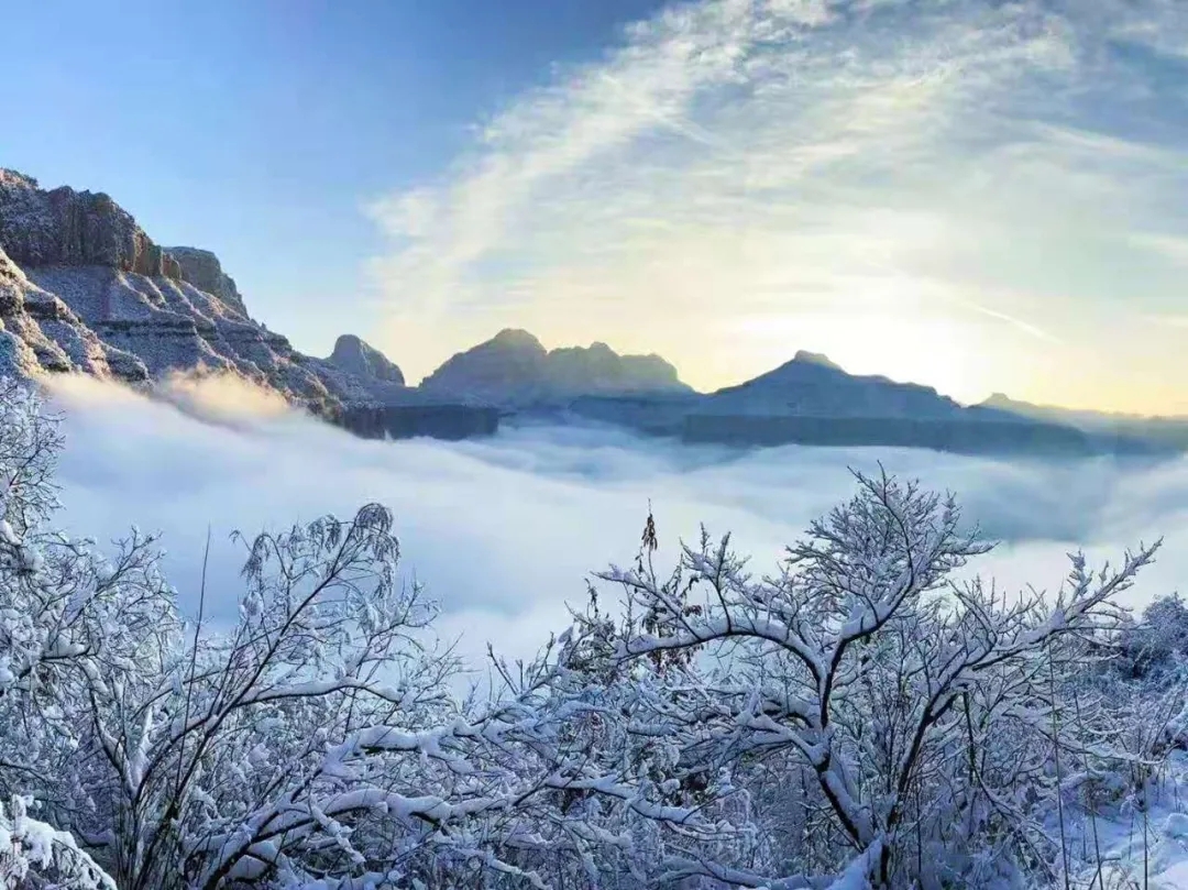 新乡南太行|大雪节气，来看新乡南太行的万般姿态！