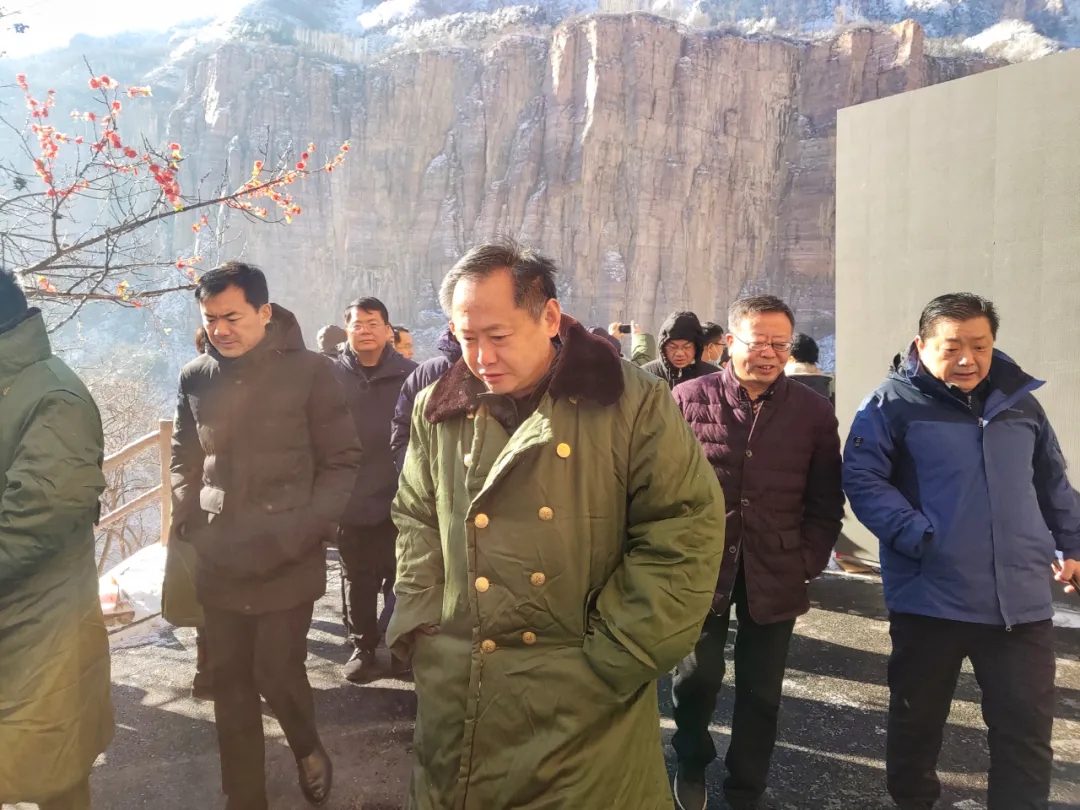 省文旅厅调研组到新乡南太行万仙山调研文化旅游业融合发展工作