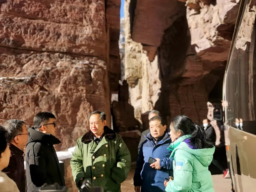 省文旅厅调研组到新乡南太行万仙山调研文化旅游业融合发展工作