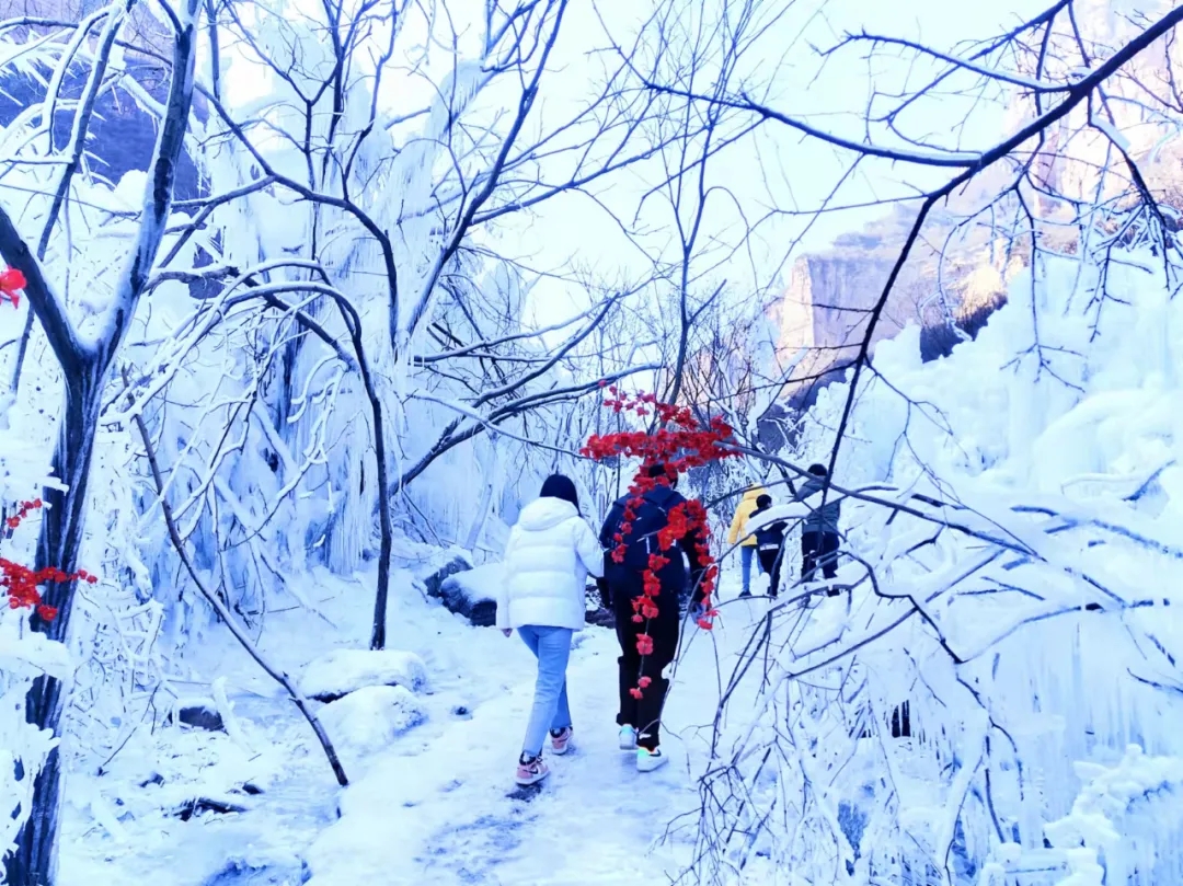 有一种美，叫冬日里的新乡南太行！