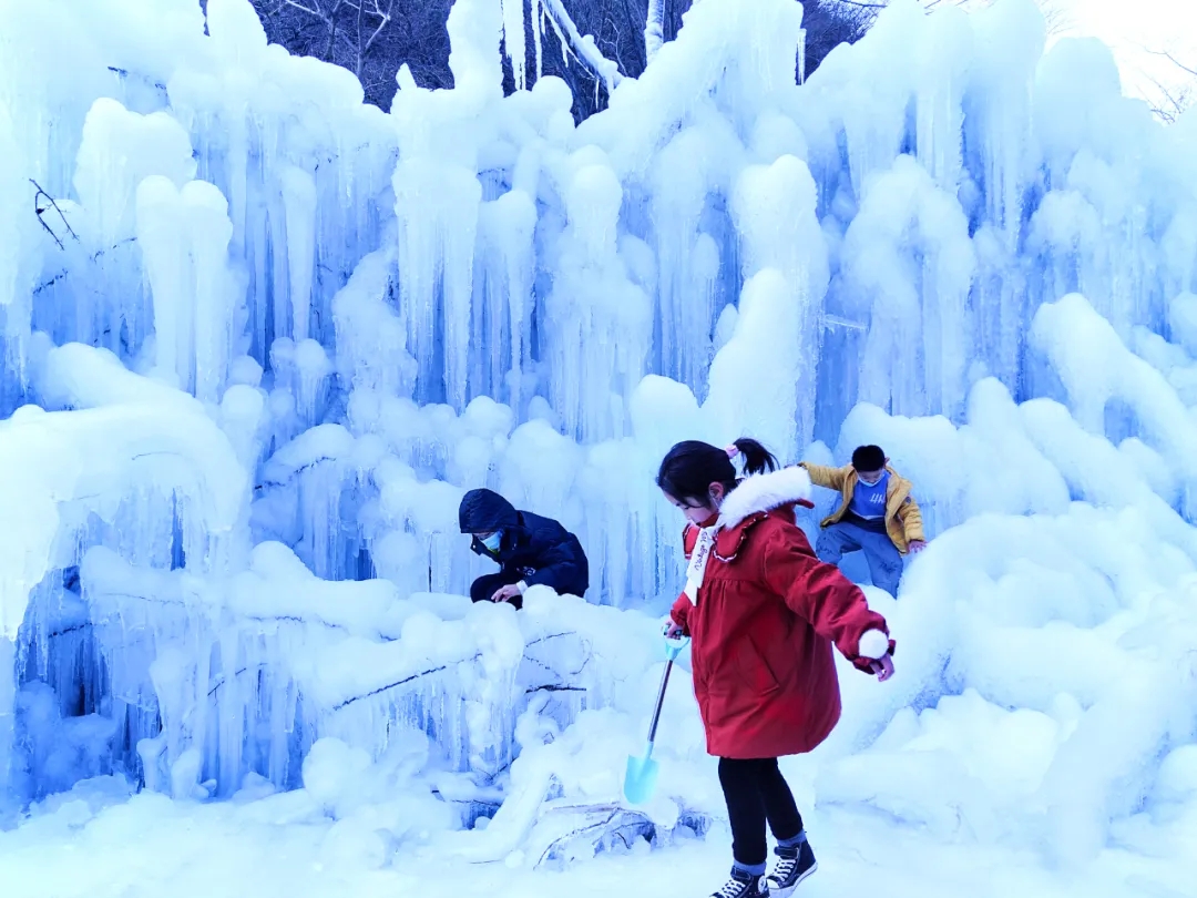 冰雪、日出、云海，冬日的新乡南太行我爱了！