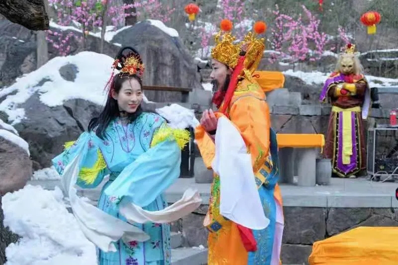 新乡南太行|大年初二，这里年味十足！
