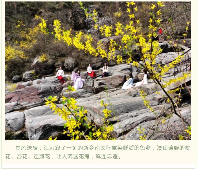 用古诗词的方式打开新乡南太行春日美景！