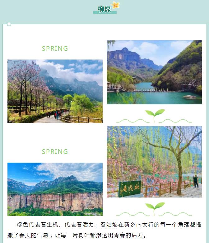 新乡南太行|春色满园关不住，太行美景入画来！