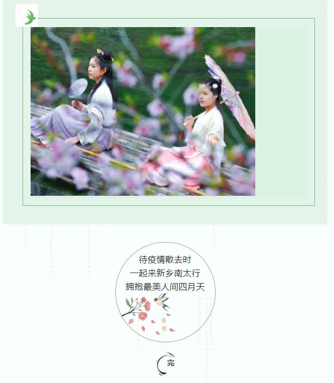 今日清明|“云”游新乡南太行，邂逅最美人间四月天。