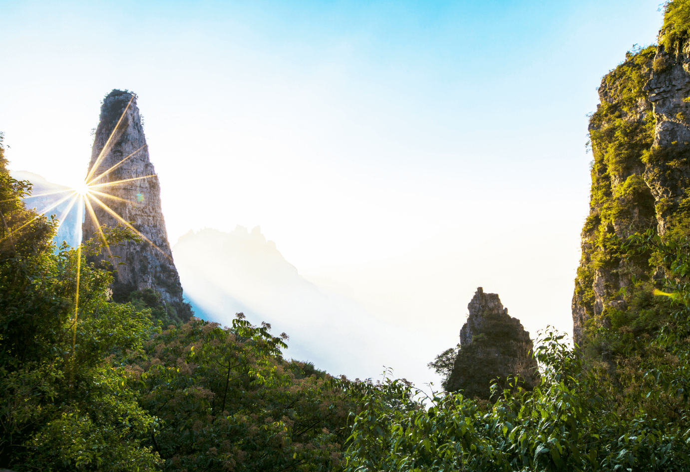 定格心中的山水画