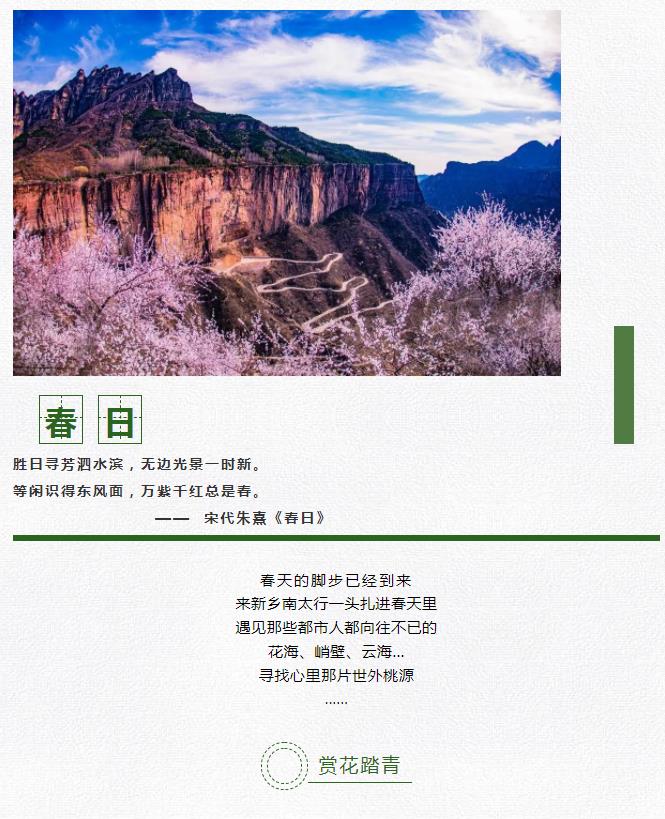 “云”游新乡南太行|带你解锁绝美春色